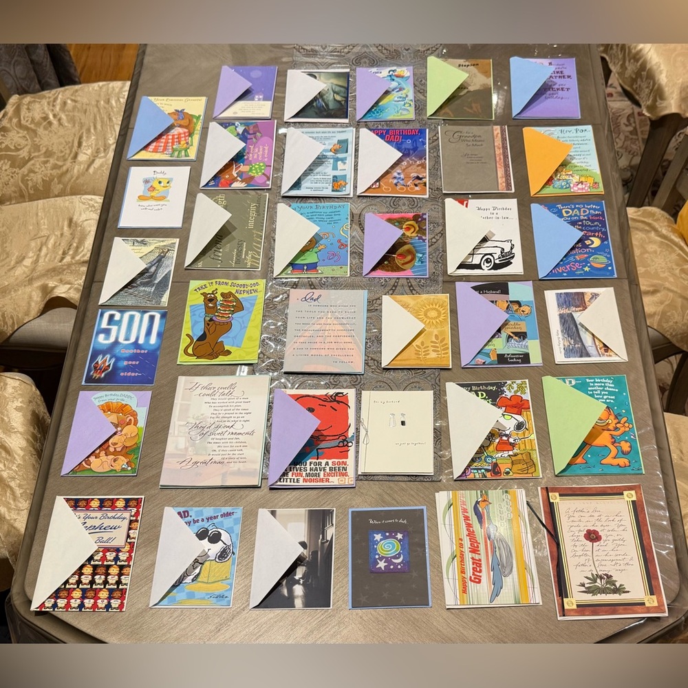 NEW 36 Genuine Hallmark Birthday Cards (No Repeats!)